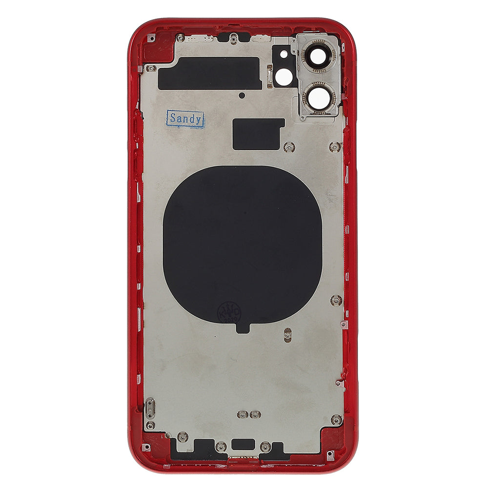 Batteribagcover med sideknapper til Apple iPhone 11 6.1 tommer Batteribagcover med sideknapper til Apple iPhone 11 6.1 tommer